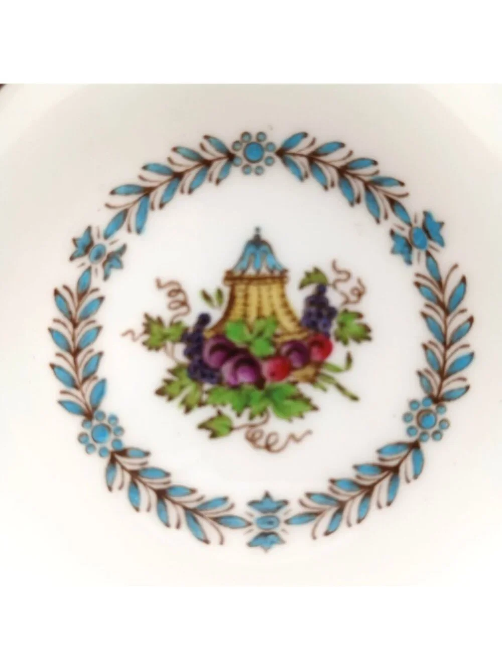 Wedgwood Appledore 3 Pc Cigarette Box Ashtray Set Bone China Gold Trim